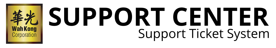 WKC SUPPORT PORTAL